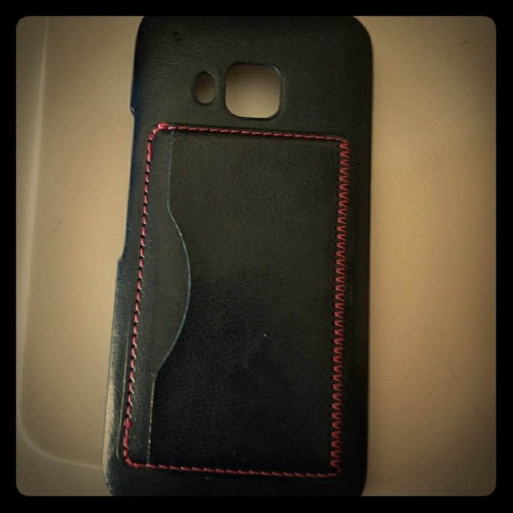 HTC One M9 case w/ cardholder